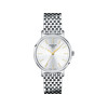Montre TISSOT T-CLASSIC EVERYTIME mixte cadran gris bracelet acier inoxydable - vue V1