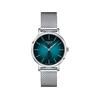 Montre TISSOT T-CLASSIC EVERYTIME mixte cadran bleu bracelet acier inoxydable - vue V1