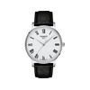 Montre TISSOT T-classic homme bracelet cuir noir - vue V1