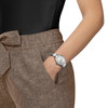 Montre TISSOT T-classic femme bracelet acier inoxydable - vue Vporté 1