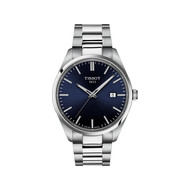 Montre TISSOT T-CLASSIC PR100 homme cadran bleu bracelet acier inoxydable