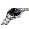 TISSOT T-CLASSIC PR100 men's watch blue dial stainless steel bracelet - view VD1
