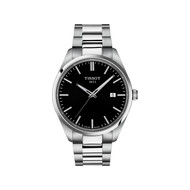 Montre TISSOT T-CLASSIC PR100 homme cadran noir bracelet acier inoxydable