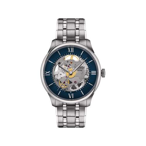 Montre TISSOT T-classic homme automatique, bracelet acier