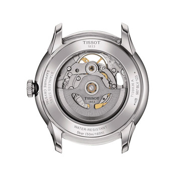 TISSOT T-classic men's automatic watch, stainless steel bracelet