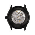 Montre TISSOT Chemin des tourelles squelette, homme, automatique, bracelet cuir noir - vue 3