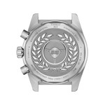 TISSOT T-SPORT PR516 men's watch with blue dial and stainless steel bracelet - view 3