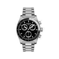 TISSOT T-SPORT PR516 men's watch black dial stainless steel bracelet