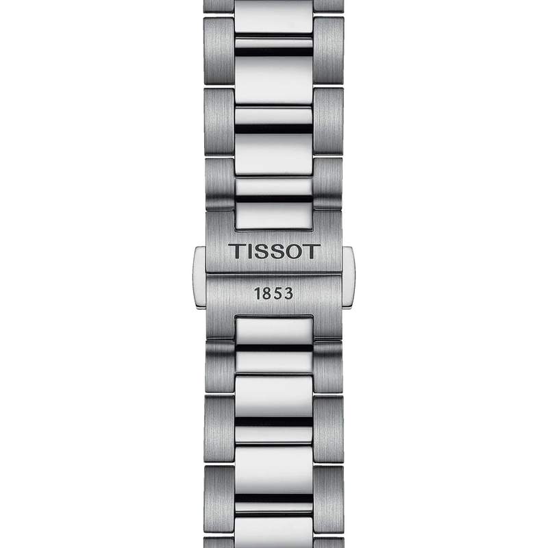 Montre TISSOT T-CLASSIC PR100 homme cadran bleu bracelet acier inoxydable - vue D3
