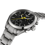 Montre TISSOT T-SPORT PR100 TOUR DE FRANCE homme cadran noir bracelet acier inoxydable - vue D1