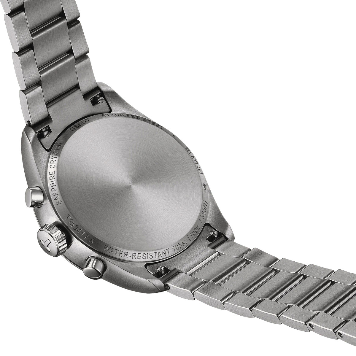 Montre TISSOT T-CLASSIC PR100 homme cadran vert bracelet acier inoxydable - vue D2