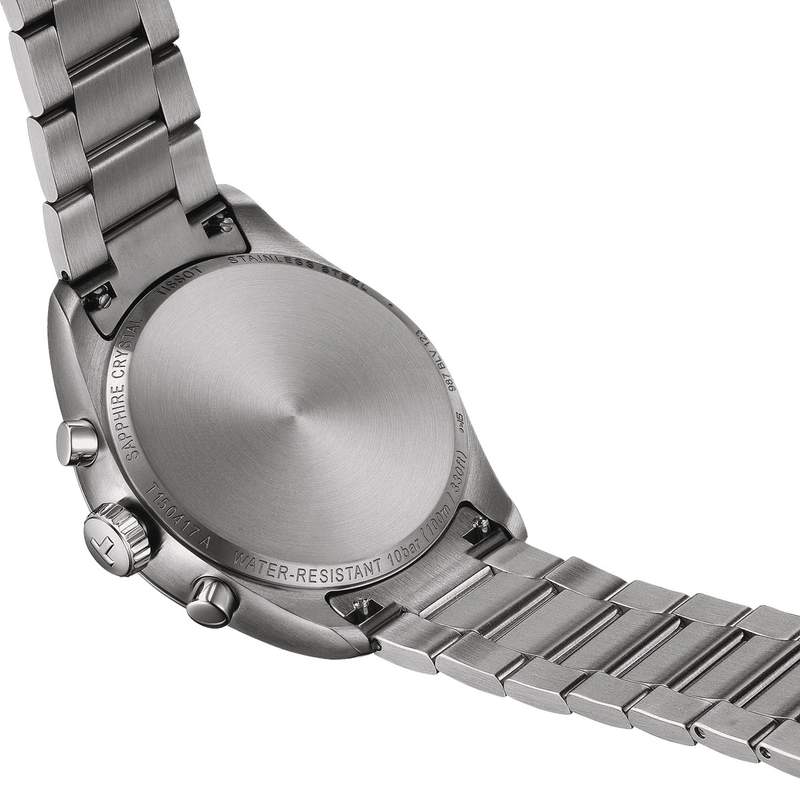 Montre TISSOT T-CLASSIC PR100 homme cadran vert bracelet acier inoxydable - vue D2