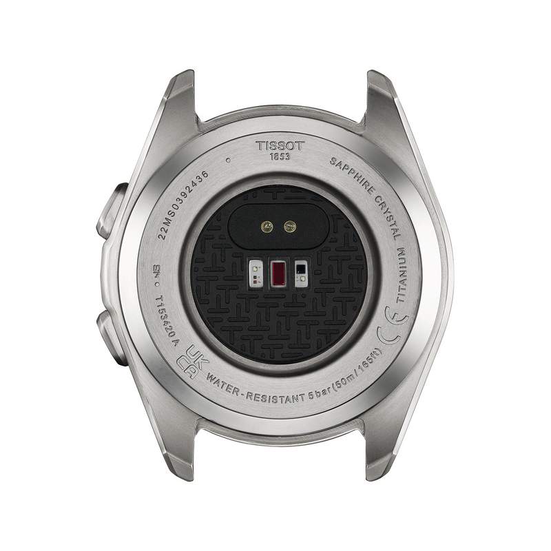 Montre TISSOT T-TOUCH CONNECT SPORT homme cadran noir bracelet titane - vue 3
