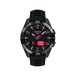Montre TISSOT T-TOUCH CONNECT SOLAR SPORT homme cadran noir bracelet silicone noir - vue 1