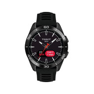 Montre TISSOT T-TOUCH CONNECT SOLAR SPORT homme cadran noir bracelet silicone noir