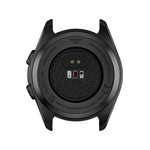 Montre TISSOT T-TOUCH CONNECT SOLAR SPORT homme cadran noir bracelet silicone noir - vue 3