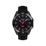 Montre TISSOT T-TOUCH CONNECT SOLAR SPORT homme cadran noir bracelet silicone noir - vue 4