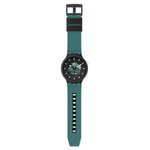 SWATCH Big bold bioceramic Night trip herenhorloge met zwarte siliconen band - model D1