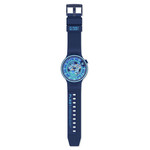 SWATCH Big bold second home herenhorloge blauwe siliconen band - bekijk D1