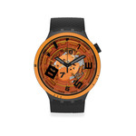 Montre SWATCH Big bold Oops homme bracelet silicone noir - vue 1