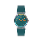 SWATCH Gent Biosourced Blue Away Men's Watch with Blue Bio-based Strap - View 1
