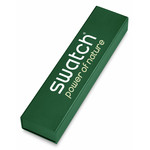 SWATCH New Irony By the Bonfire Chrono Men's Watch with Green Fabric Strap - View D3