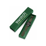 SWATCH New Irony By the Bonfire Chrono Men's Watch with Green Fabric Strap - View D4
