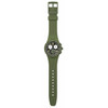 Montre SWATCH Chrono 42 Nothing basic about green homme bracelet silicone vert - vue VD1