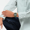 Montre SWATCH Chrono 42 Nothing basic about green homme bracelet silicone vert - vue Vporté 2