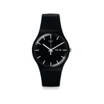Montre SWATCH New gent biosourced Mono black homme bracelet matériau biosourcé noir - vue 1