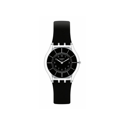 Montre SWATCH Skin classic biosourced Black classiness homme bracelet matériau biosourcé noir - vue 1