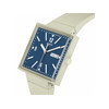 Montre SWATCH Square bioceramic What if beige? homme bracelet matériau biosourcé beige - vue V2