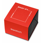 Montre SWATCH Square bioceramic What if beige? homme bracelet matériau biosourcé beige - vue D3