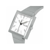 Montre SWATCH Square bioceramic What if gray? homme bracelet matériau biosourcé gris - vue V2