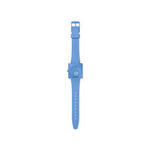 Montre SWATCH Square bioceramic What if sky? homme bracelet matériau biosourcé bleu - vue 3