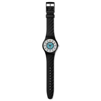 Montre SWATCH New gent bioceramic Good to corp homme bracelet silicone noir