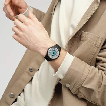 Montre SWATCH New gent bioceramic Good to corp homme bracelet silicone noir