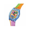 Montre SWATCH Gent biosourced Matisse's snail homme bracelet plastique transparent - vue V2