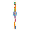 Montre SWATCH Gent biosourced Matisse's snail homme bracelet plastique transparent - vue VD1