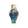 Montre SWATCH New gent bioceramic Leger's two women holding flowers homme bracelet silicone multicolore - vue V1