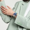 Montre SWATCH New gent bioceramic Leger's two women holding flowers homme bracelet silicone multicolore - vue Vporté 3