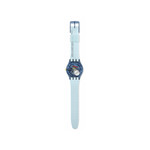 Montre SWATCH New gent bioceramic Chagall's blue circus homme bracelet silicone bleu - vue 3