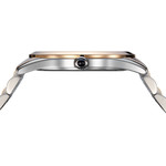 Montre BALMAIN tradition homme bracelet acier inoxydable bicolore rose - vue 2