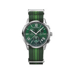 Montre BALMAIN downtown homme bracelet textile vert kaki - vue 1