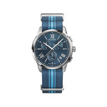 Montre BALMAIN downtown homme bracelet textile bleu fonce - vue 1