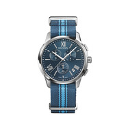 Montre BALMAIN downtown homme bracelet textile bleu ciel