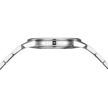 BALMAIN downtown herenhorloge zilver roestvrij stalen armband
