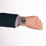 BALMAIN downtown men's watch silver stainless steel bracelet - view worn 3