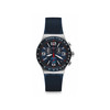 Montre SWATCH homme bracelet caoutchouc bleu - vue V1