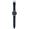 Montre SWATCH homme bracelet caoutchouc bleu - vue VD1